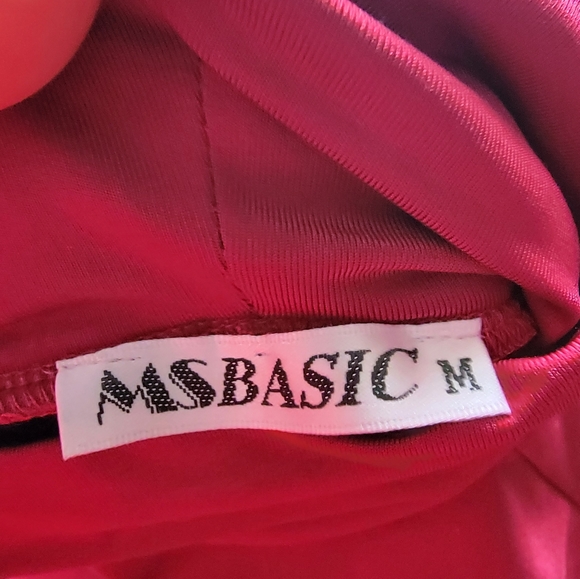 MsBasic Mock Neck Dress - Picture 3 of 3